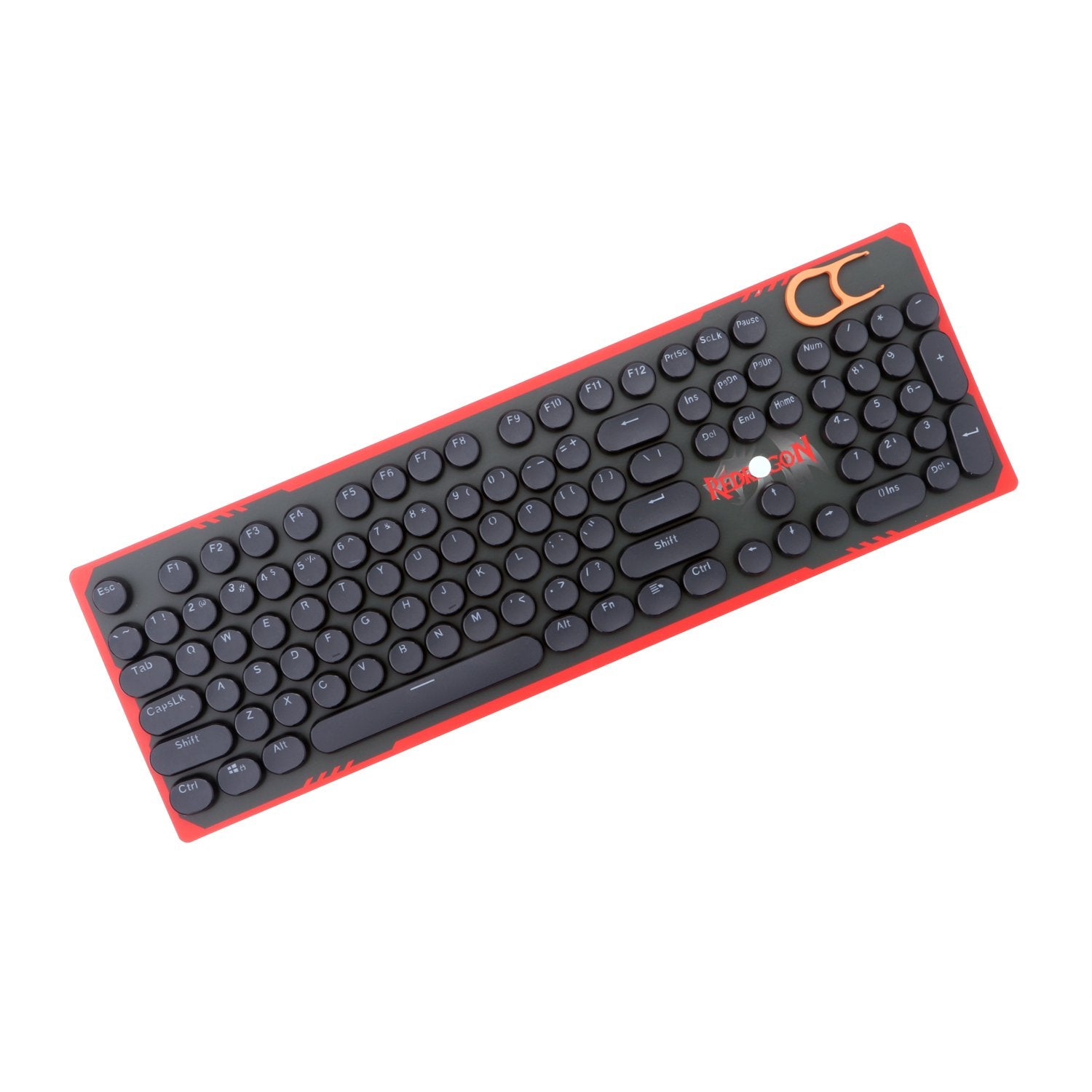 Redragon 106B Steampunk Typewriter Retro Keycaps Set for Mechanical Gaming Keyboard 104 Keys US Layout Keycaps Vintage Style Redragon 106B Steampunk Typewriter Retro Keycaps Set for Mechanical Gaming Keyboard 104 Keys US Layout Keycaps Vintage Style